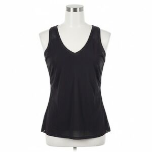 Sonic Slimmers by Kathleen Kirkwood Tank Top M Black V-Neck Compression Shaper